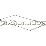 Casalgrande Padana Tavolato Angolare Naturale Ступень угловая 33х120 см