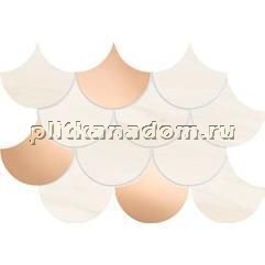 Tubadzin Sheen Copper Микс Матовая Мозаика 19,3х29 см