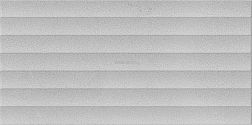 N-ceramica Shabby Stripe Volume Grey Серая Матовая Настенная плитка 20х40 см