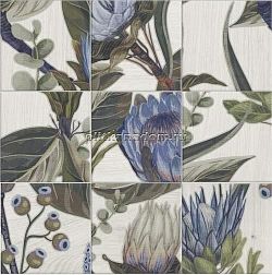 Mainzu Bottega Blue Leaves Декор 20x20 см