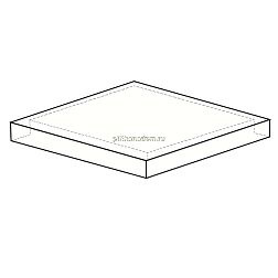 Fap Ceramiche Milano & Floor Bianco Scalino Angolare Satin Ступень 33x33 см
