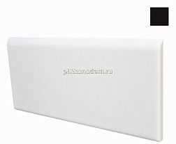 Equipe Masia 21608 Bullnose Negro Mate Бордюр 7,5x15 см