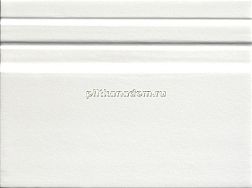 Ascot Ceramishe New England Alzata Bianco Плинтус 25х33,3 см