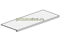 Casalgrande Padana Marmoker Nero Creta Rosato Gradone (assemblato) Lucido Ступень 118х33 см