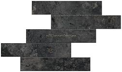 Atlas Concorde Aix Fumee Brick Tumbled (A0UH) Неглазурованный керамогранит 37х37 см